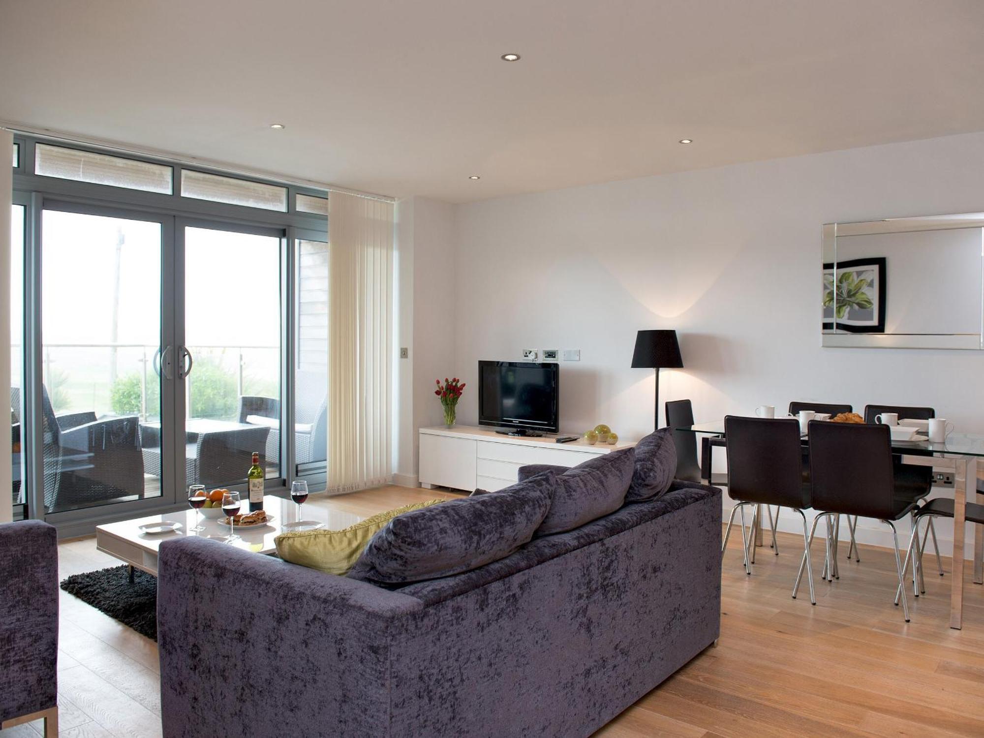Fistral View - 3 Cribbar Apartment นิวคีย์ ภายนอก รูปภาพ